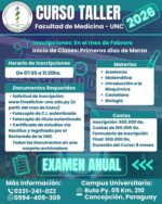 Curso Taller 2026 – Facultad de Medicina UNC